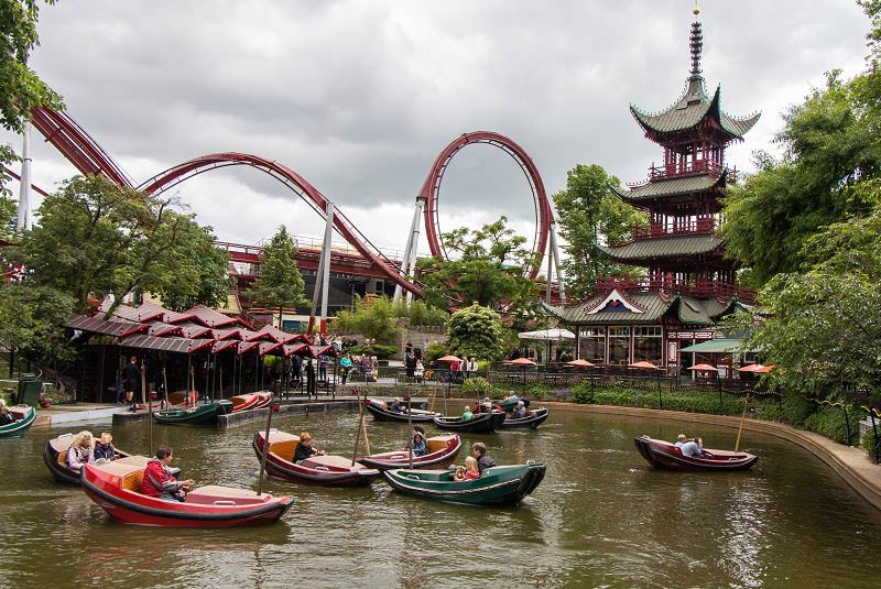 تفریحات پارک تیوولی دانمارک