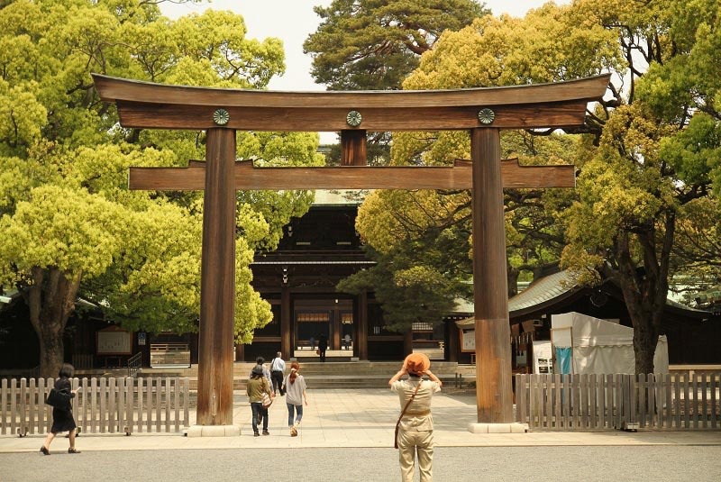 دیدنی های معبد میجی