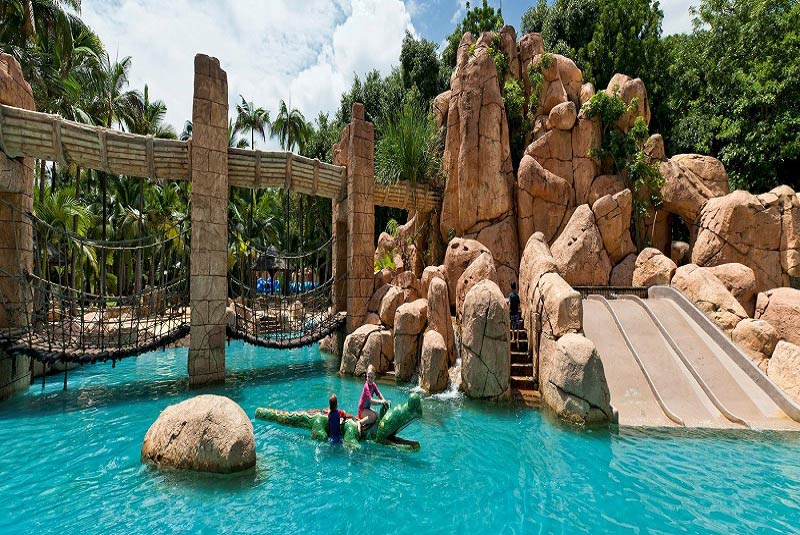 محوطه بازی دره امواج سان سیتی